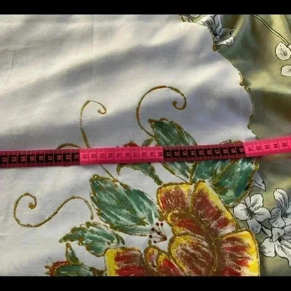 VINTAGE hand painted table  runner and 3 place mats. Never used - Picture 9 of 13